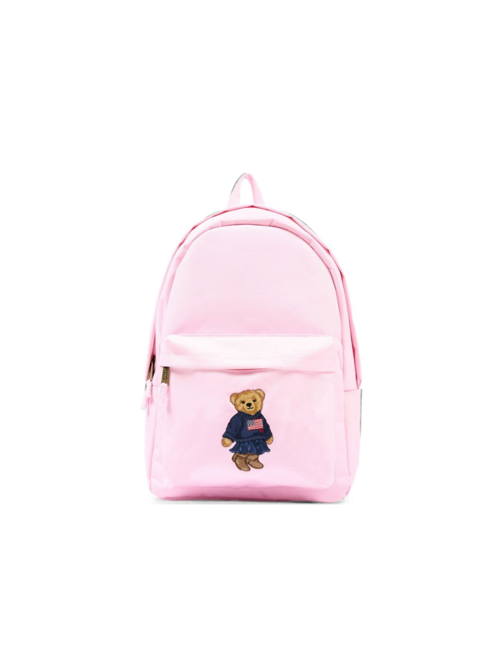 Zaino per bambina Polo Ralph Lauren Kids rosa con stampa Teddy Bear 9AR149 AP7 Ralph Lauren kids