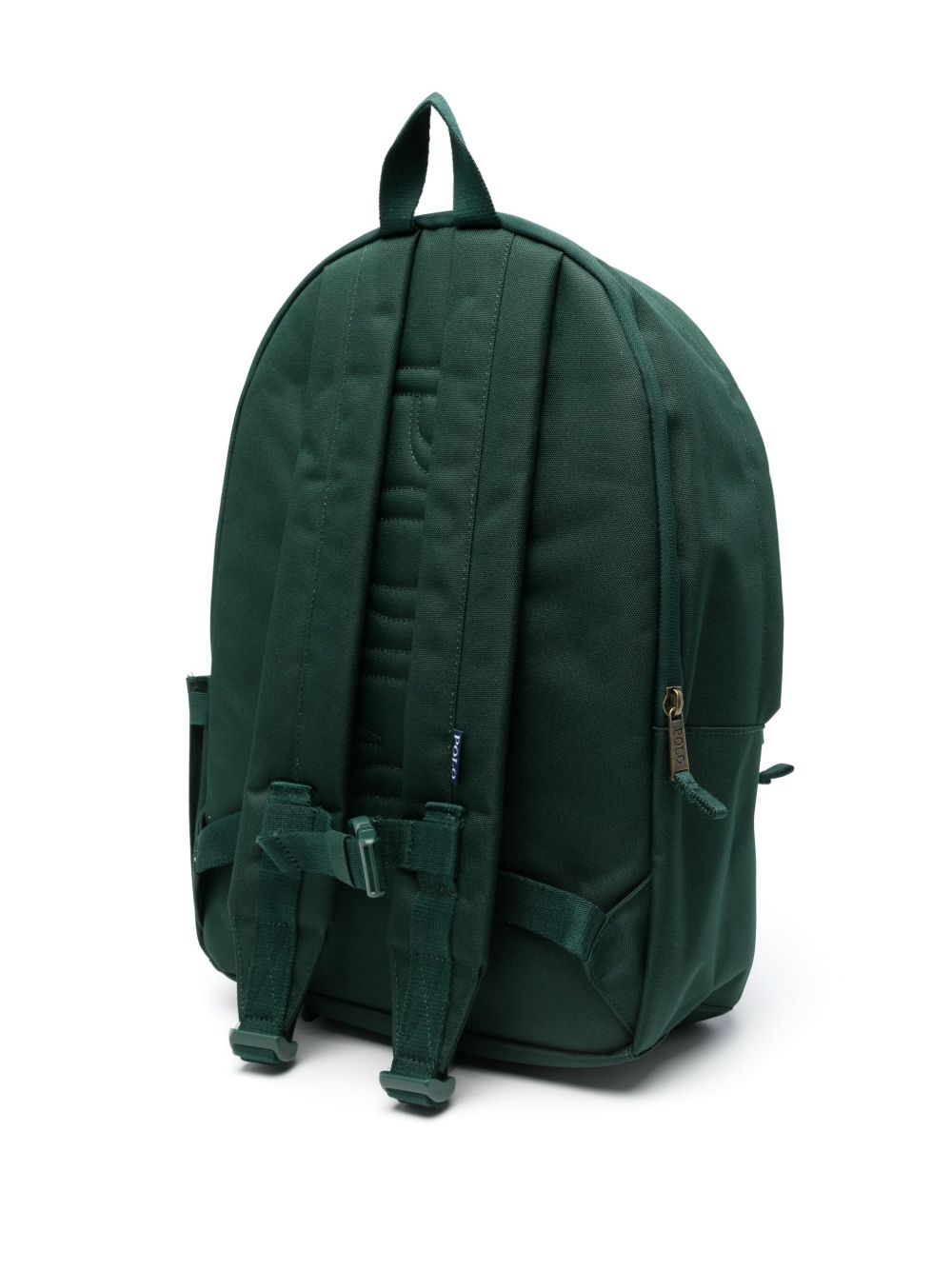 Zaino per bambini Polo Ralph Lauren Kids verde con caratteristico motivo Polo Pony ricamato 9AR151 ECF Ralph Lauren kids