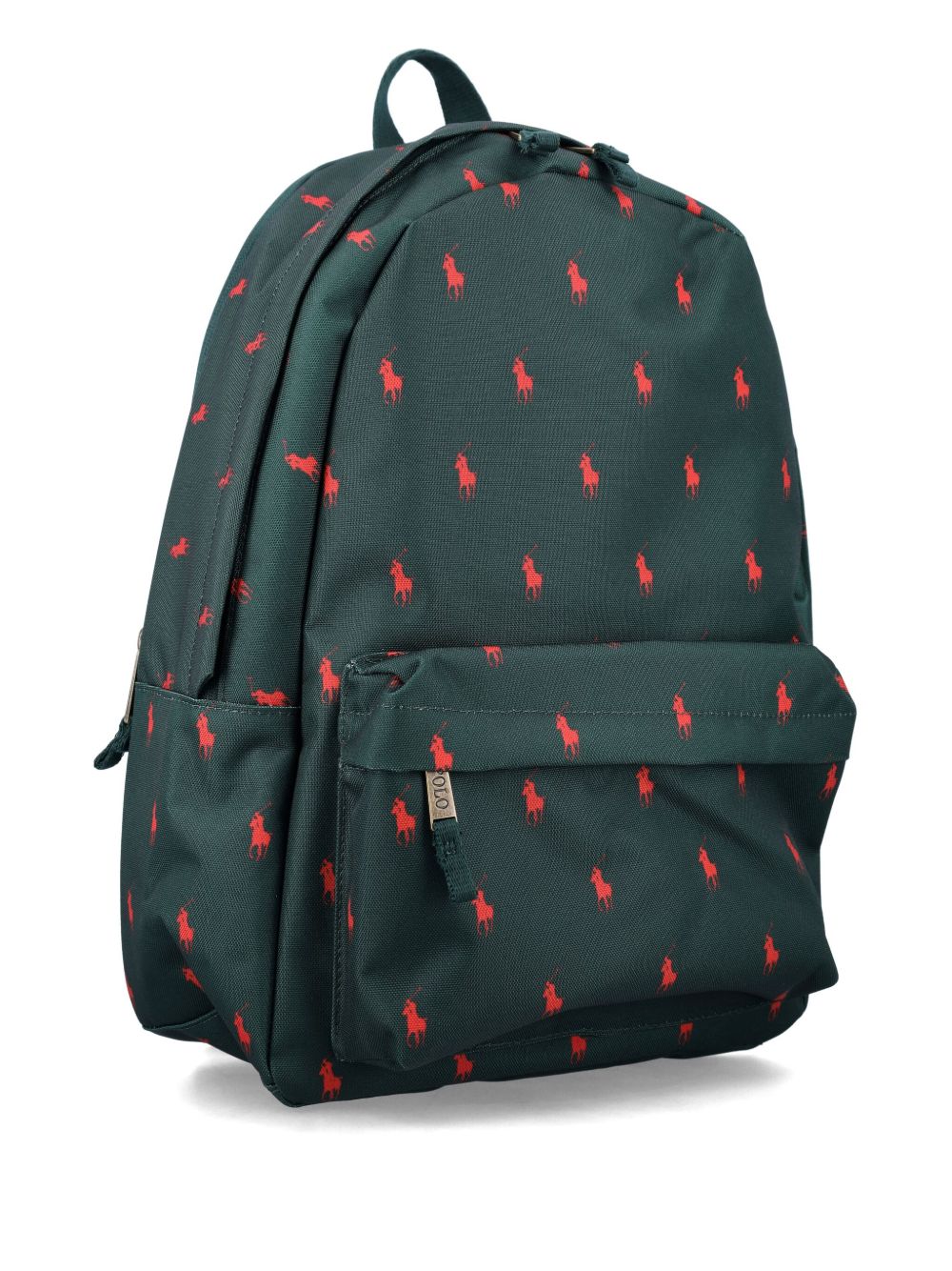 Zaino per bambini Polo Ralph Lauren Kids verde con motivo Polo Pony all-over 9AR153 ECF Ralph Lauren kids
