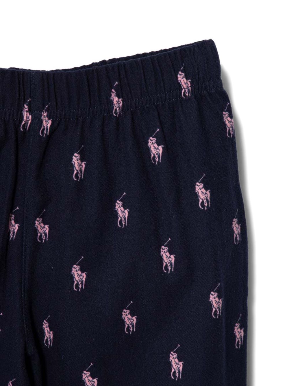 Pigiama per bambina Polo Ralph Lauren Kids blu con motivo Polo Pony P0150 BCV Ralph Lauren kids