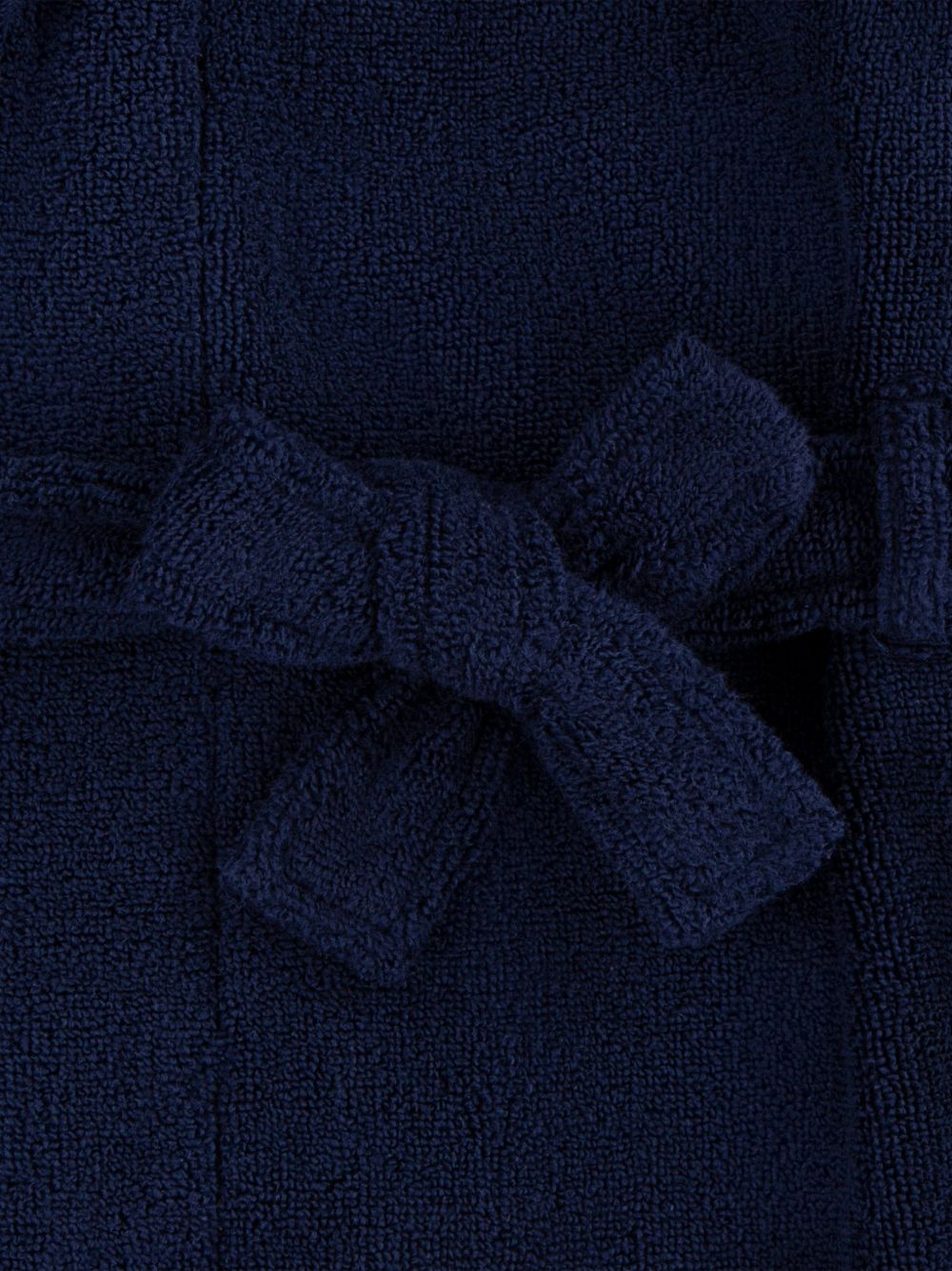 Accappatoio per bambini Polo Ralph Lauren Kids blu con motivo Polo Pony P0188 BK9 Ralph Lauren kids