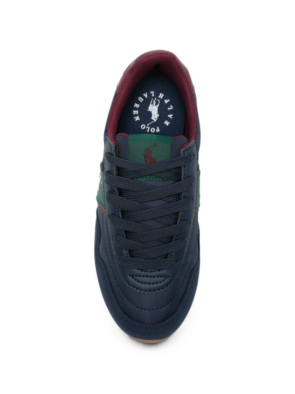 Sneakers per bambino Polo Ralph Lauren Kids blu Train 89 Sport II con logo ricamato RL03943412 NAVY Ralph Lauren kids