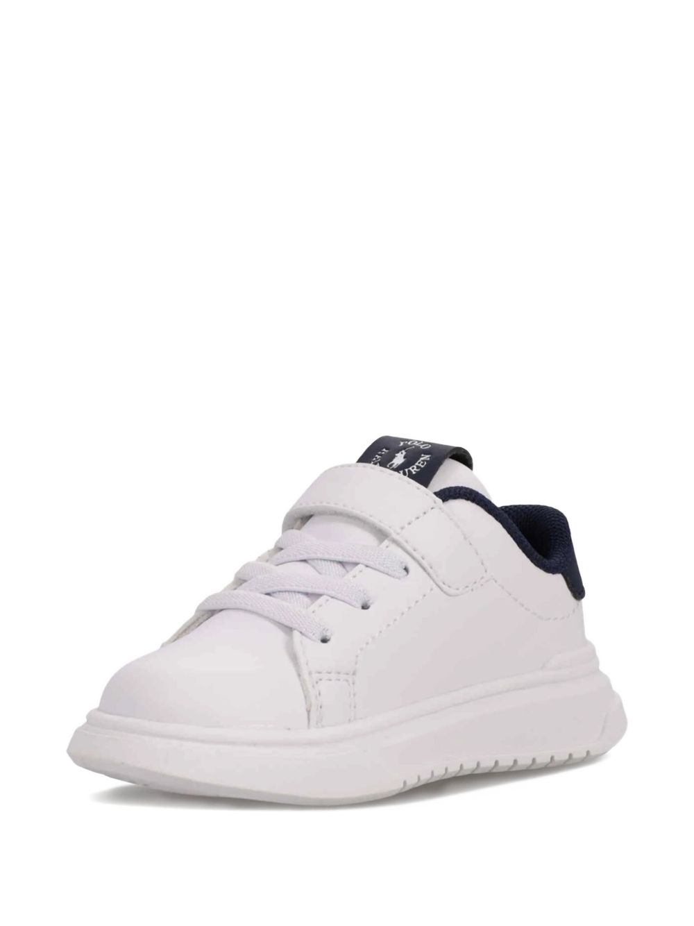 Sneakers per bambino Polo Ralph Lauren Kids bianche Heritage Court Super RL04251101 WHITE Ralph Lauren kids