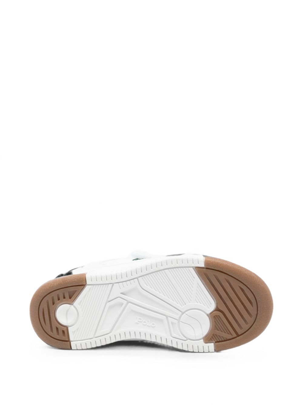 Sneakers per bambino Polo Ralph Lauren Kids bianche con ricamo Polo Pony RL05868101 WHITE Ralph Lauren kids
