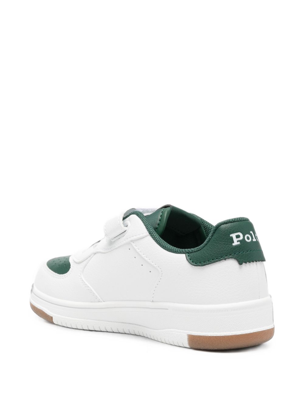 Sneakers per bambino Polo Ralph Lauren Kids bianche con ricamo Polo Pony RL05868101 WHITE Ralph Lauren kids