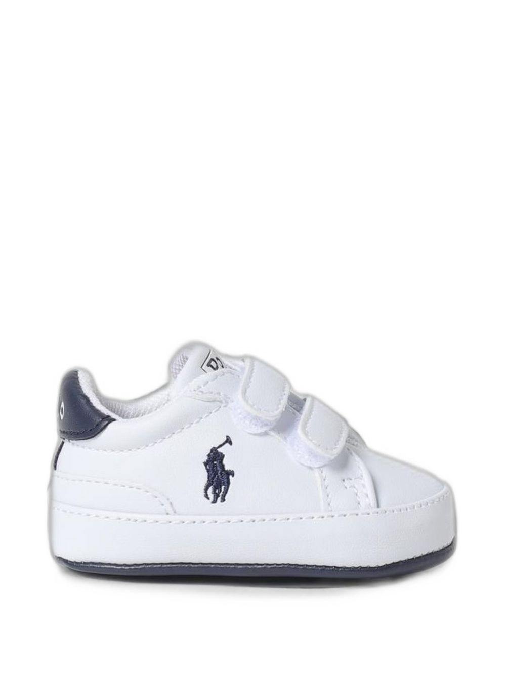 Sneakers per neonato Polo Ralph Lauren Kids bianche con chiusura a strappo RL100731 WHITE Ralph Lauren kids