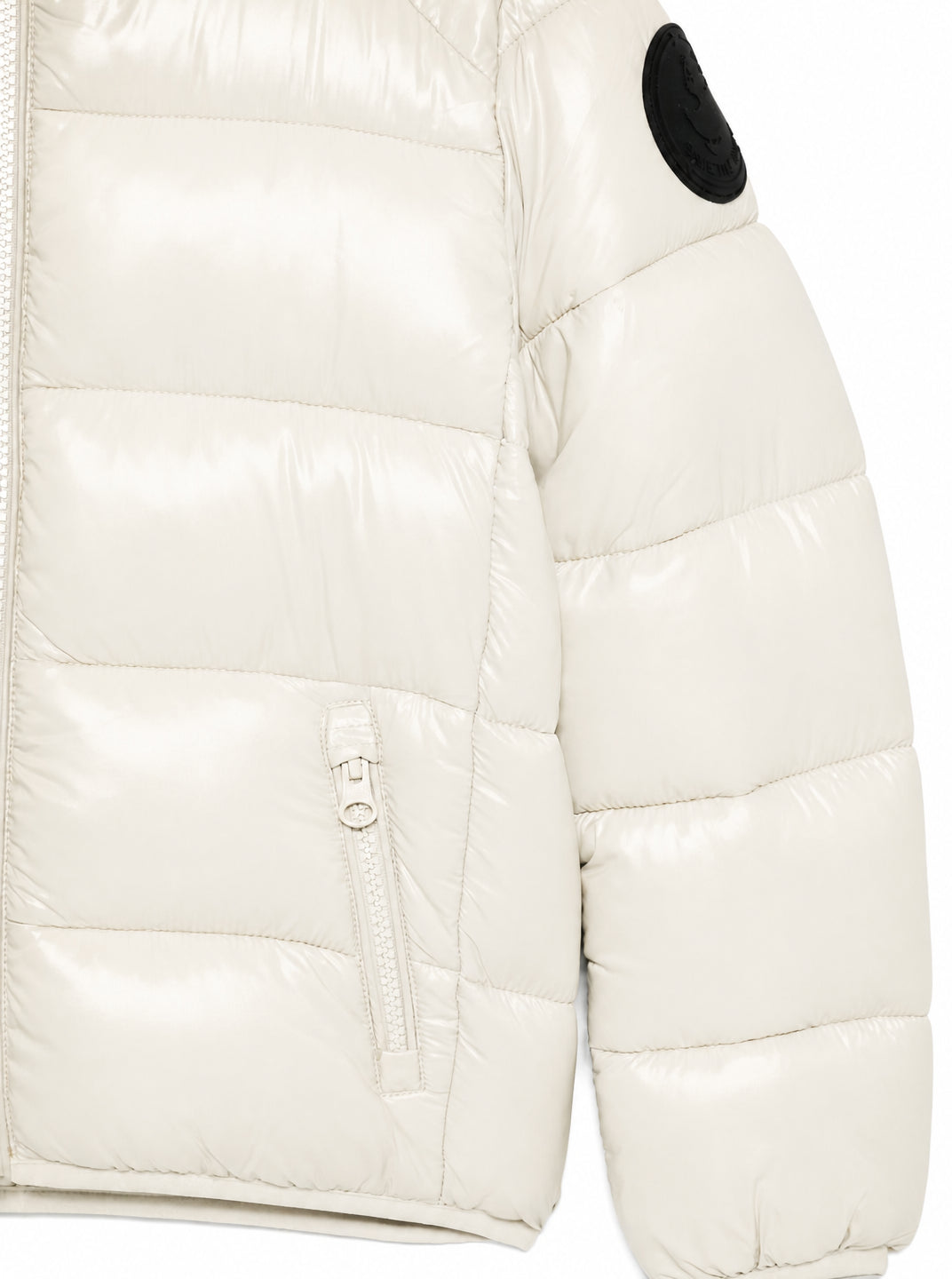 Giubbino per bambini Save The Duck Kids bianco con design trapuntato J31280B LOVE21 00002 SAVE THE DUCK KIDS