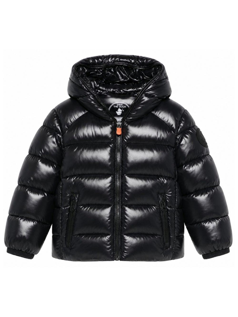 Giubbino per bambini Save The Duck Kids nero con design trapuntato J31280B LOVE21 10000 SAVE THE DUCK KIDS