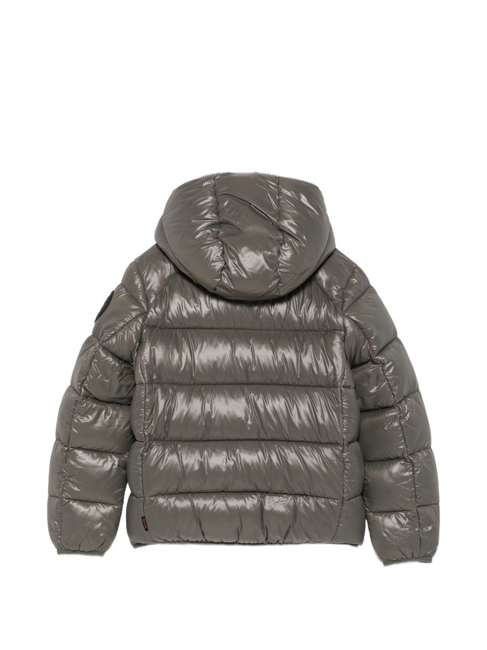 Giubbino per bambino Save The Duck Kids grigio lucido con cappuccio J31280B LOVE21 10044 SAVE THE DUCK KIDS