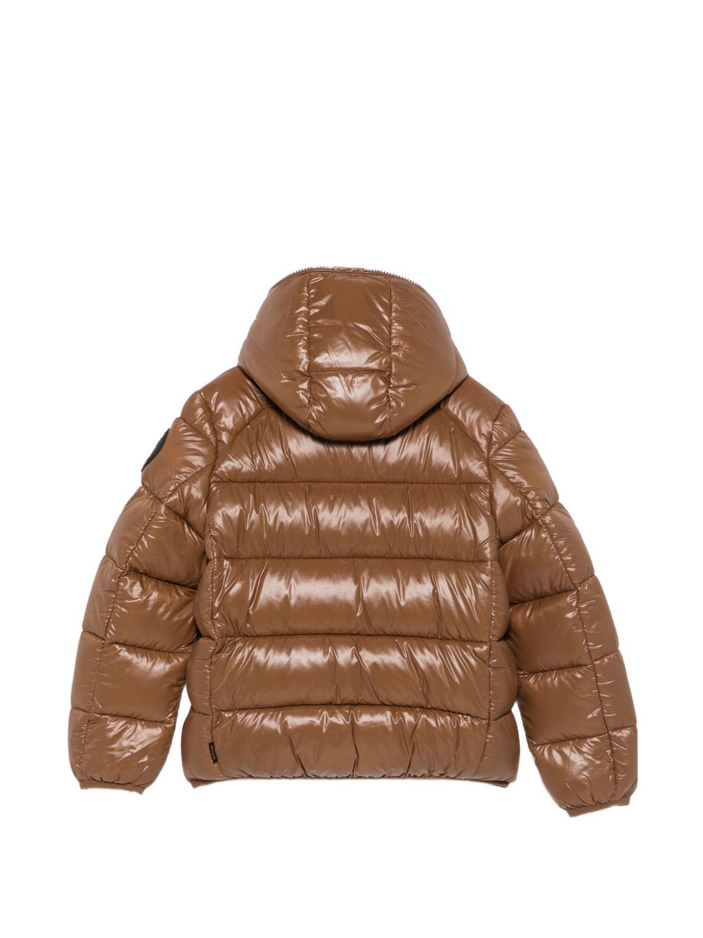 Giubbino per bambino Save The Duck Kids marrone lucido con deisgn trapuntato J31280B LOVE21 40054 SAVE THE DUCK KIDS