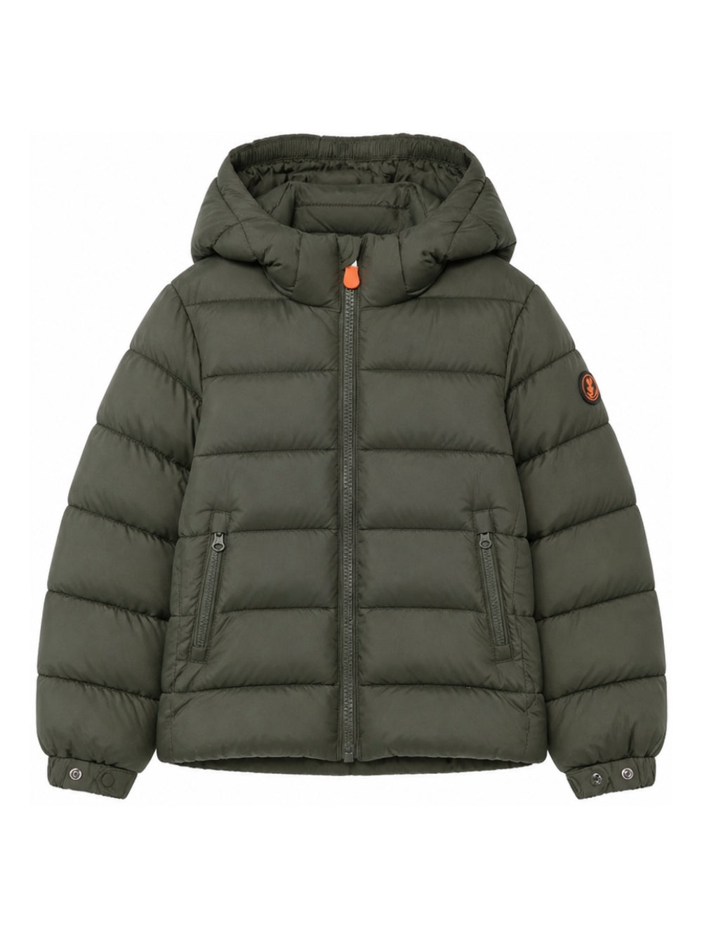 Giubbino per bambino Save The Duck Kids verde cachi con design imbottito J35560B MIRO23 50012 SAVE THE DUCK KIDS