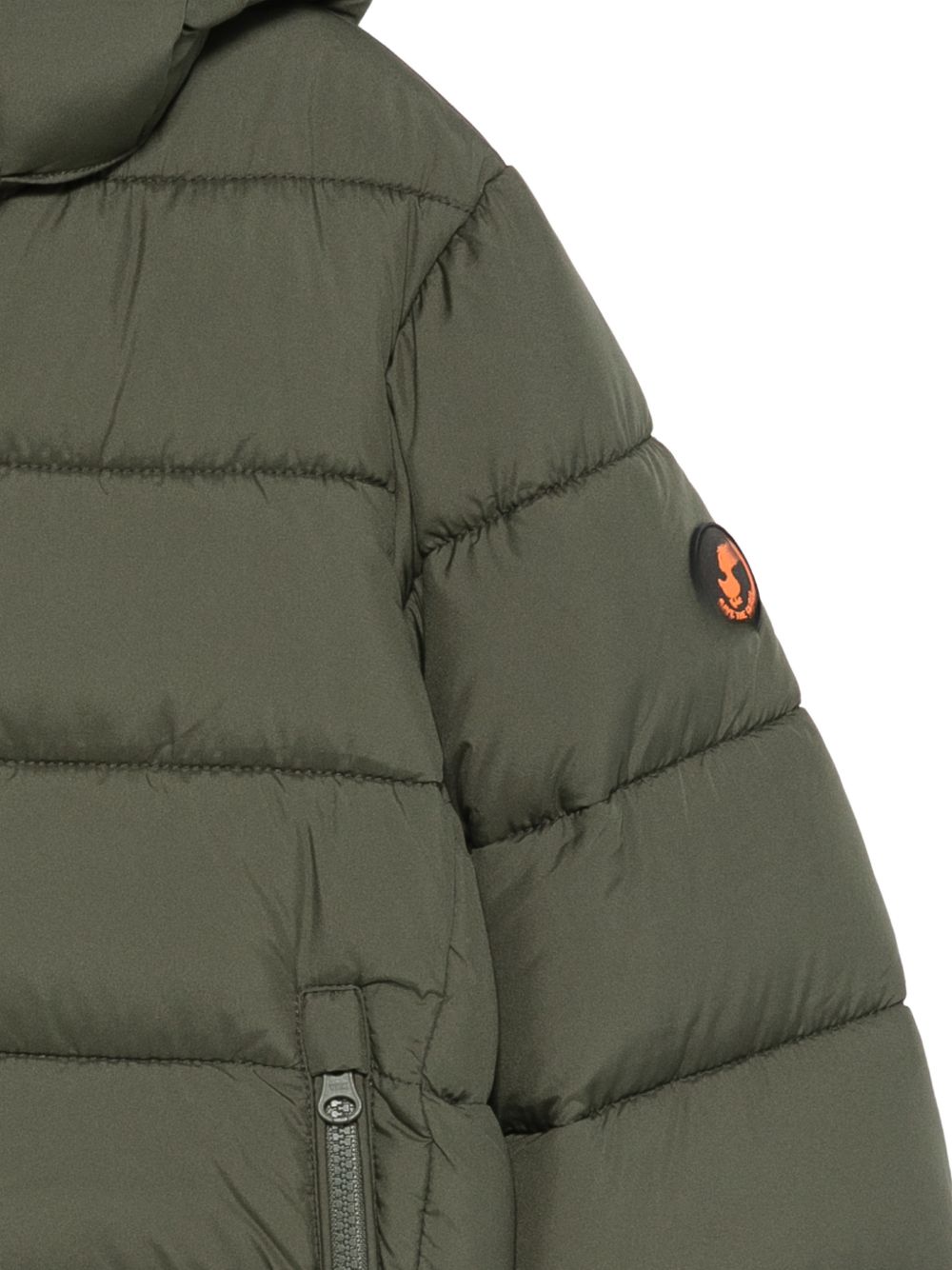 Giubbino per bambino Save The Duck Kids verde cachi con design imbottito J35560B MIRO23 50012 SAVE THE DUCK KIDS
