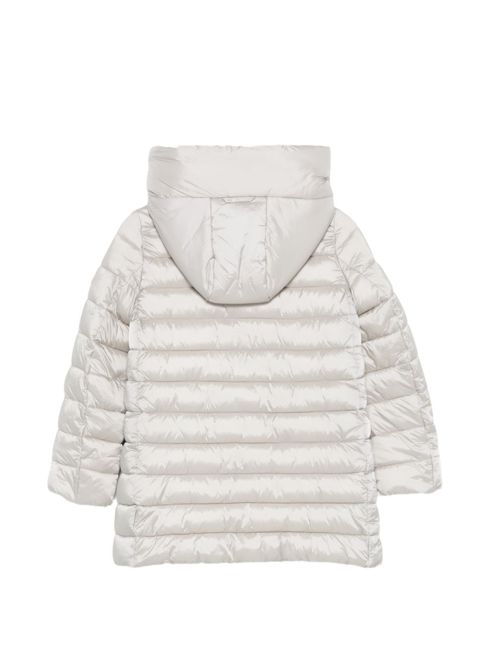 Giubbino per bambina Save The Duck Kids grigio chiaro con finitura trapuntata J40279G IRIS26 40019 SAVE THE DUCK KIDS
