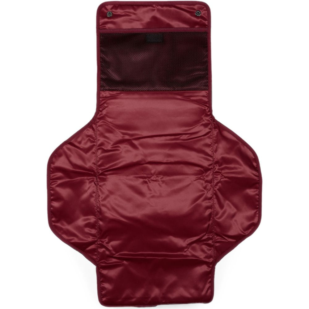 Borsa fasciatoio per neonati Stella McCartney Kids bordeaux trapuntata con tappetino per il cambio e logo TY0548 Z3652 416NE STELLA McCARTNEY KIDS