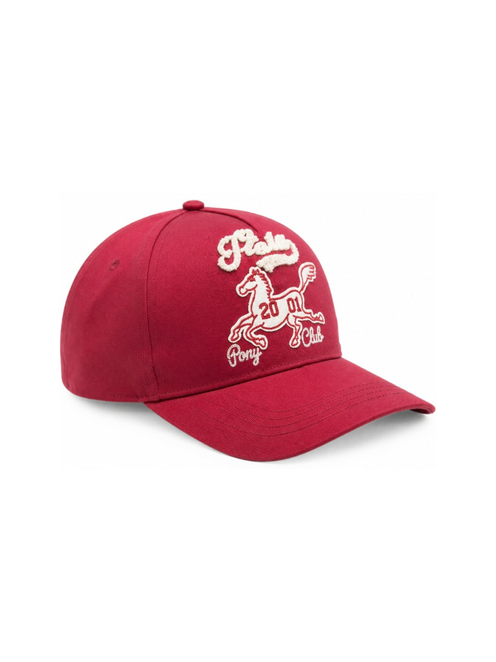 Berretto per bambino Stella McCartney Kids rosso con toppa sul davanti TZ0B27 Z3838 416 STELLA McCARTNEY KIDS
