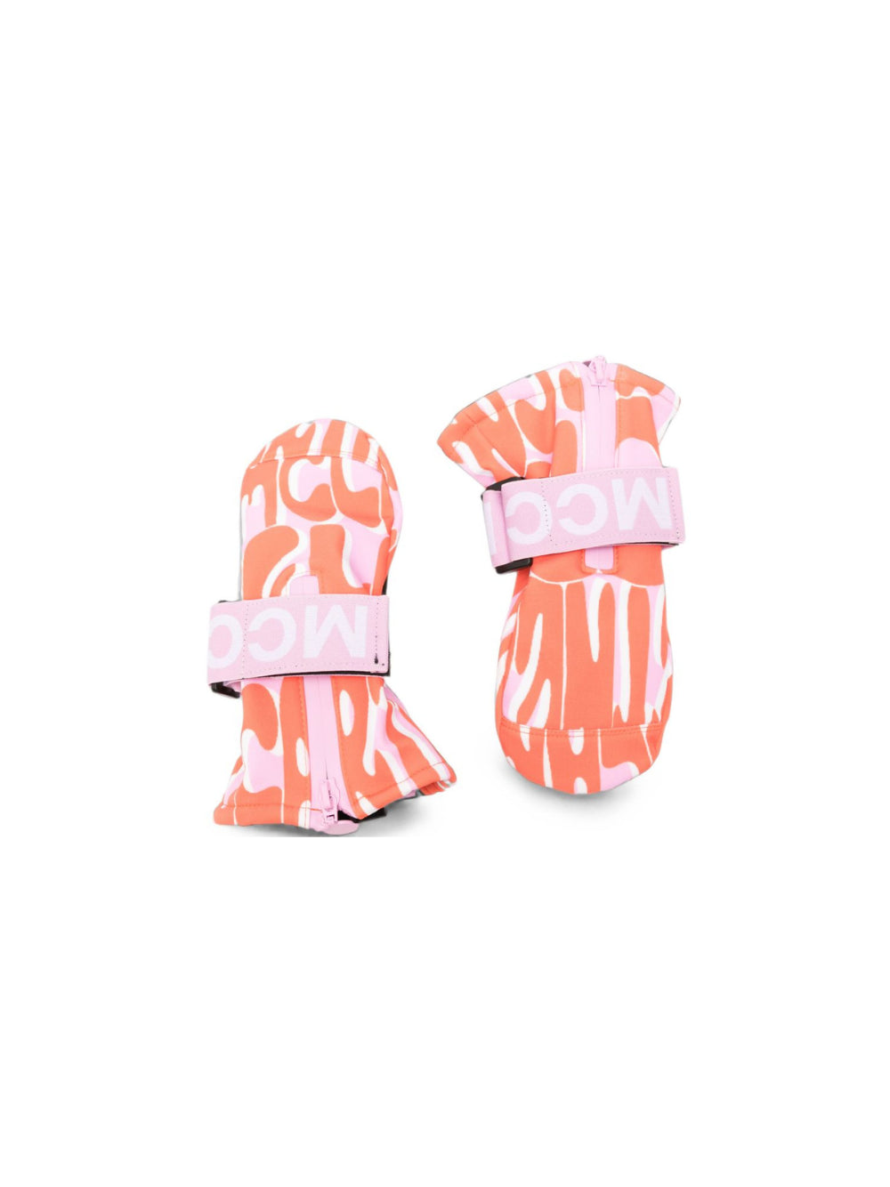 Muffole per bambina Stella McCartney Kids multicolore con stampa astratta TZ0B69 Z3971 999 STELLA McCARTNEY KIDS