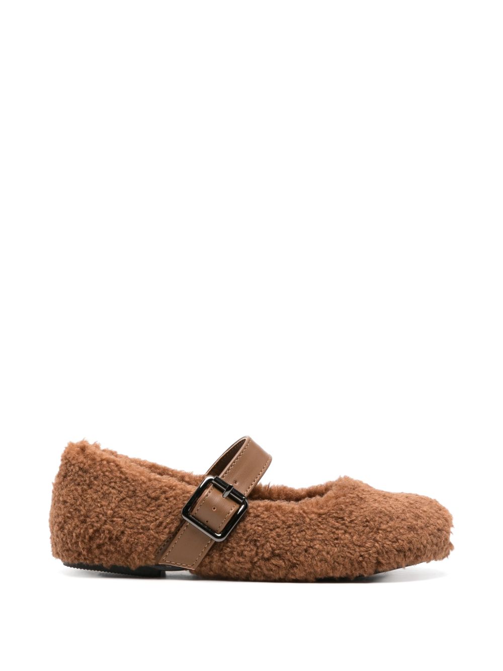 Ballerina per bambina Stella McCartney Kids marrone con cintura con fibbia TZ0C06 Z3237 307 STELLA McCARTNEY KIDS
