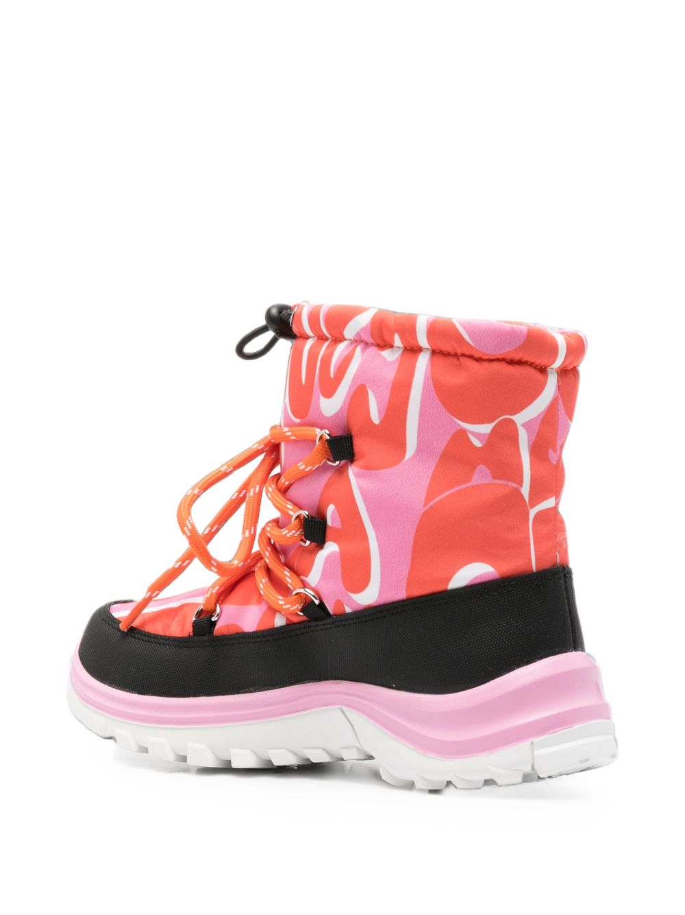 Stivali stringati per bambina Stella McCartney Kids multicolore con logo TZ0C56 Z4081 50GMC STELLA McCARTNEY KIDS