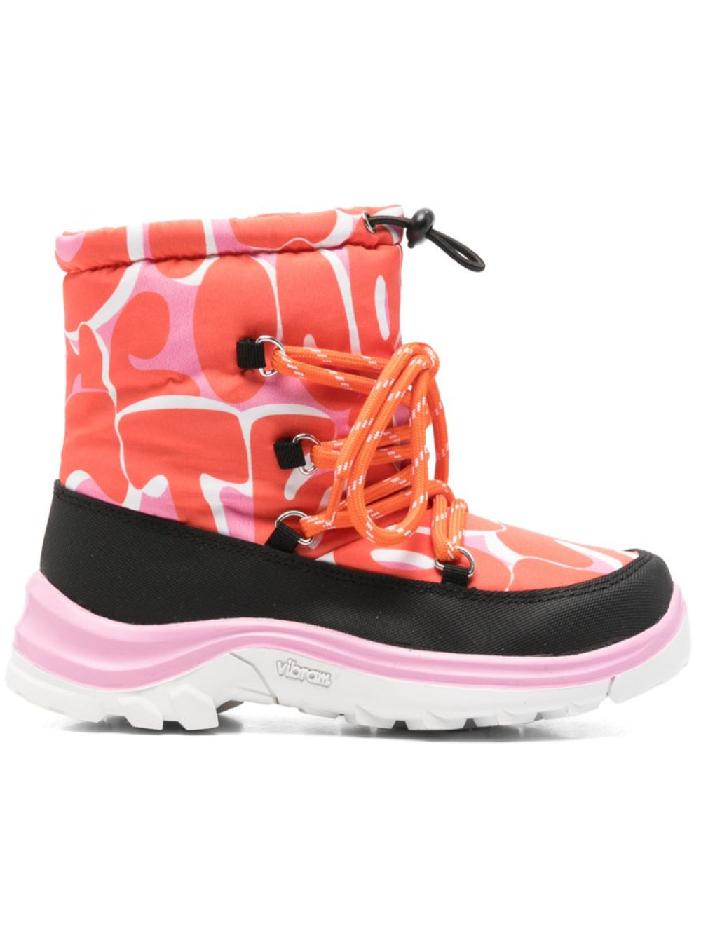 Stivali stringati per bambina Stella McCartney Kids multicolore con logo TZ0C56 Z4081 50GMC STELLA McCARTNEY KIDS
