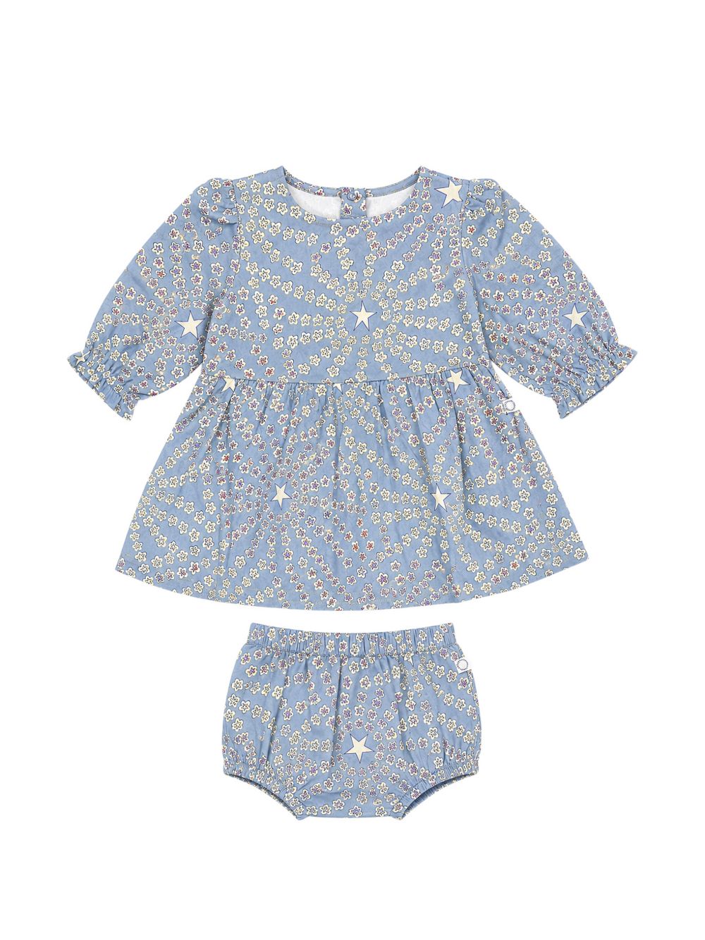 Abito svasato per neonata Stella McCartney Kids azzurro con stampa TZ1070 Z3861 61EMC STELLA McCARTNEY KIDS
