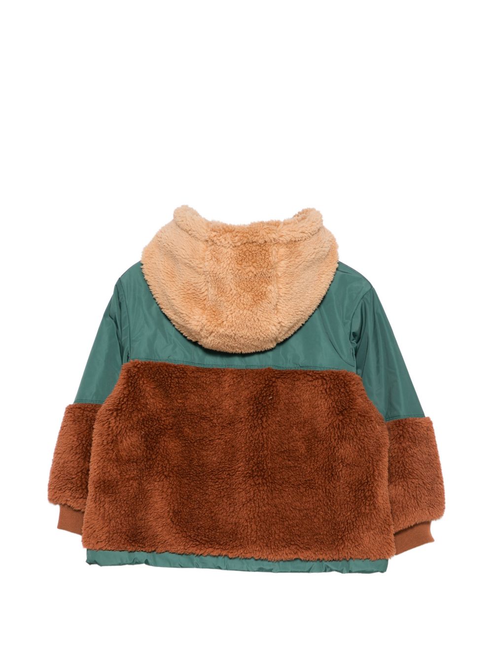 Giacca per bambino Stella McCartney Kids multicolore con inserti in pile e cappuccio TZ2H77 Z4058 999 STELLA McCARTNEY KIDS
