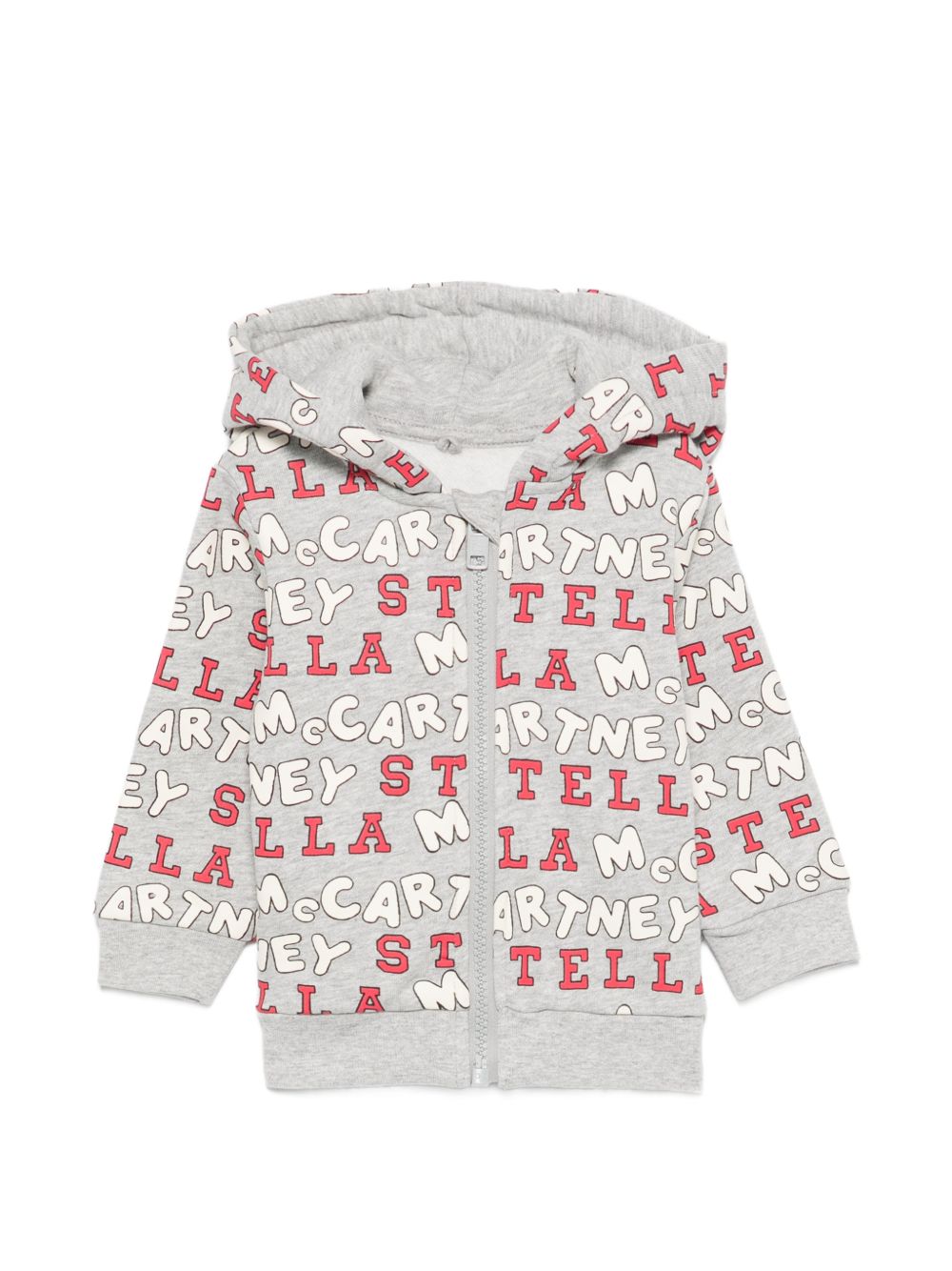 Felpa per neonato Stella McCartney Kids grigia con stampa grafica all-over TZ4350 Z4013 807MC STELLA McCARTNEY KIDS