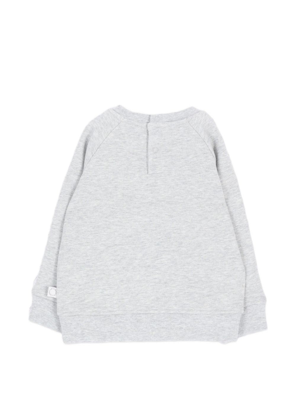 Felpa per neonato Stella McCartney Kids grigia con stampa grafica TZ4380 Z3059 807 STELLA McCARTNEY KIDS