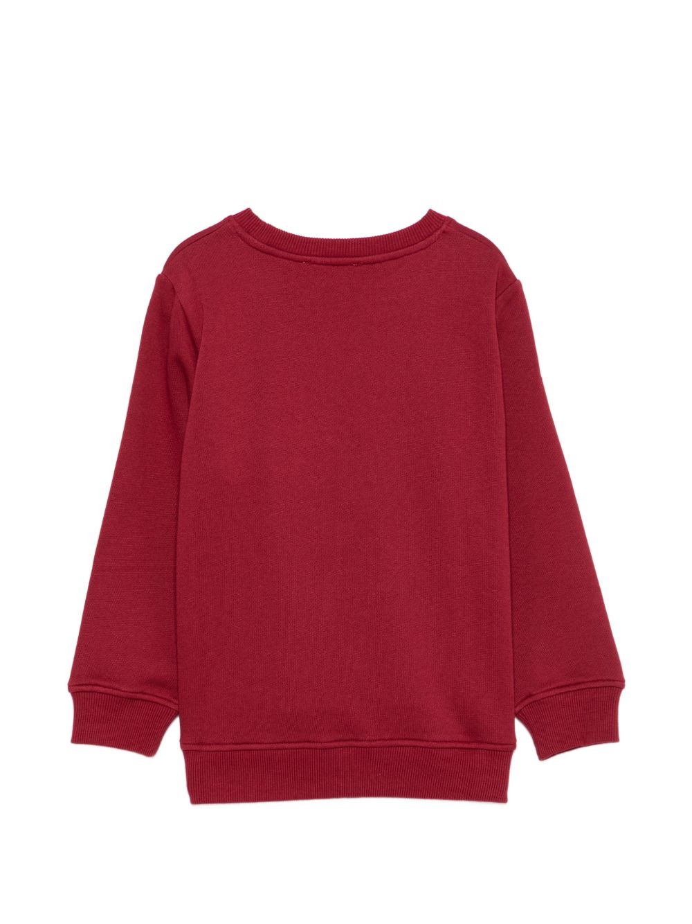 Felpa per bambini Stella McCartney Kids rosso con ricamo logo TZ4B90 Z0409 416 STELLA McCARTNEY KIDS