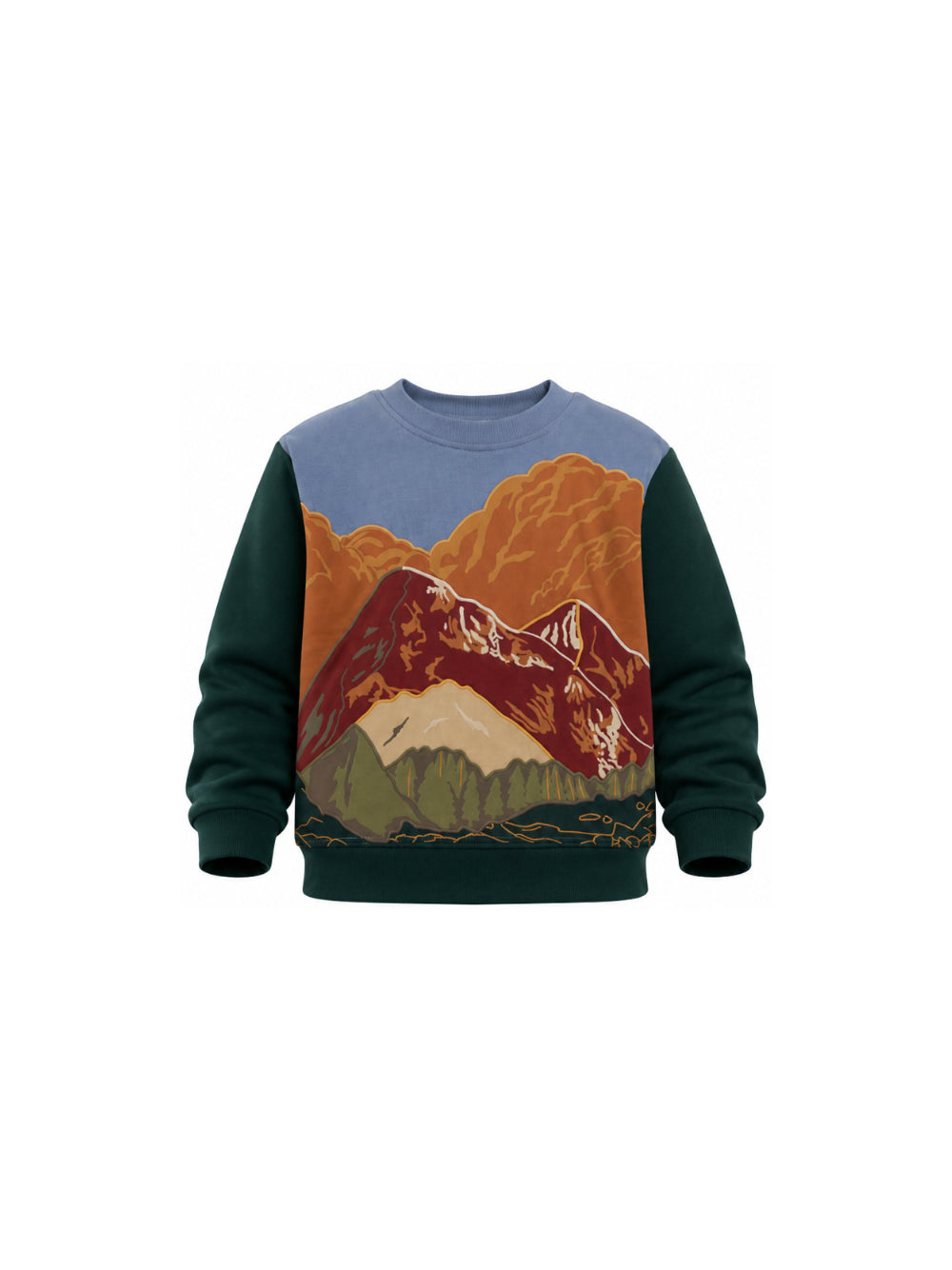 Felpa per bambino Stella McCartney Kids multicolore con stampa grafica TZ4Q10 Z3059 999 STELLA McCARTNEY KIDS