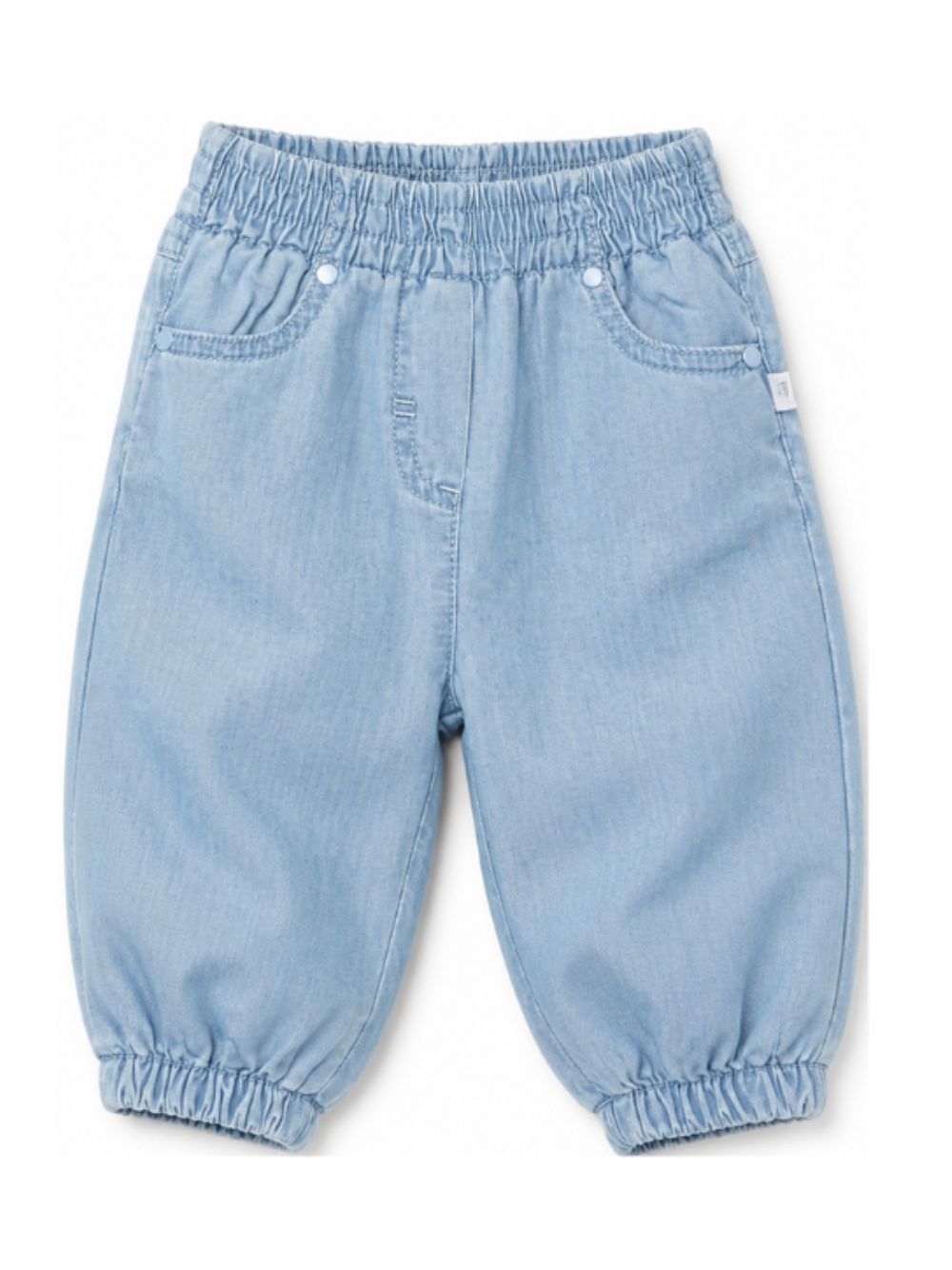 Jeans per neonato Stella McCartney Kids in denim con cavalli ricamati TZ6040 Z0161 600 STELLA McCARTNEY KIDS