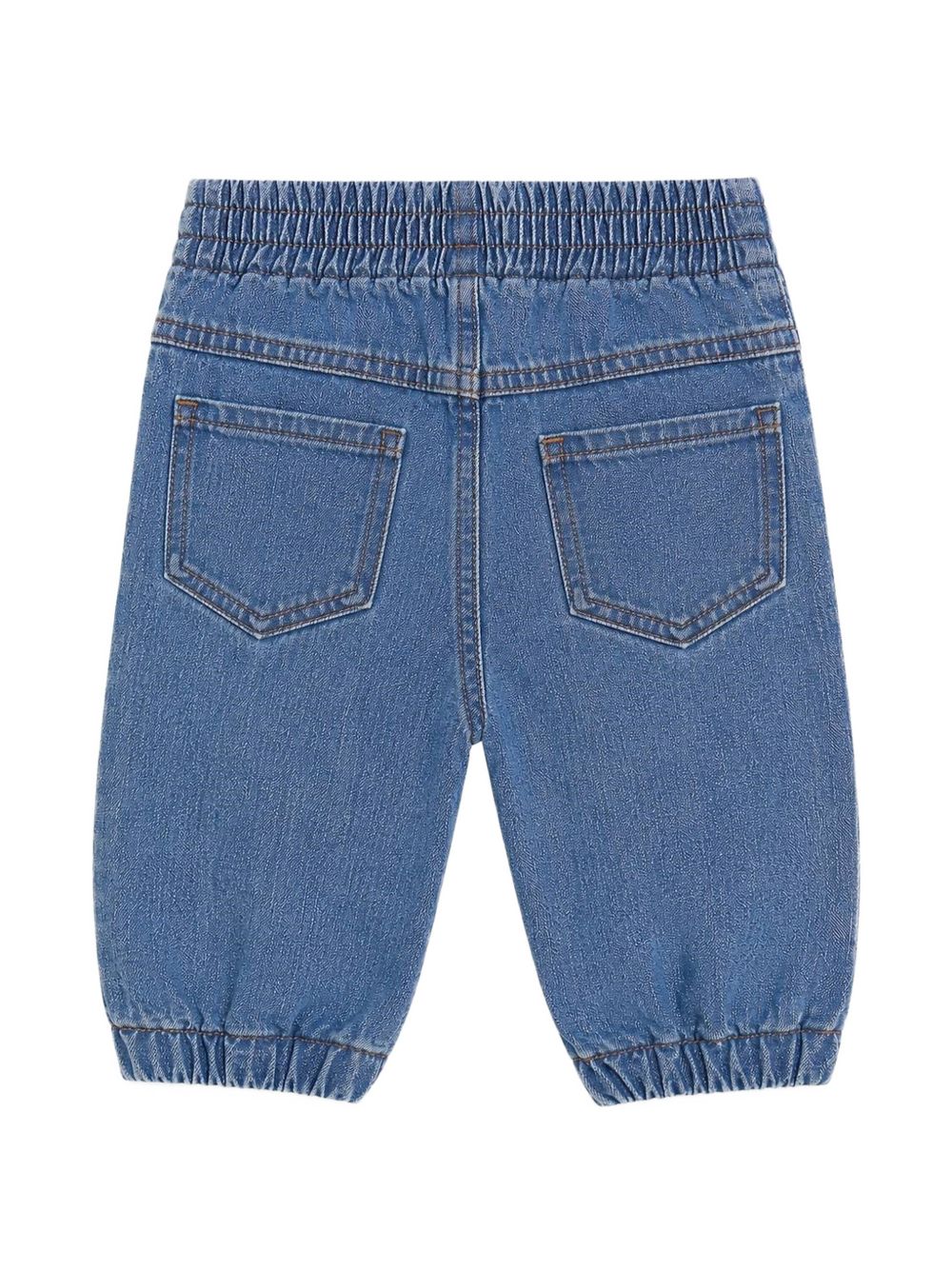 Jeans per neonata Stella McCartney Kids in denim con applicazione a cuori TZ6080 Z0522 641 STELLA McCARTNEY KIDS