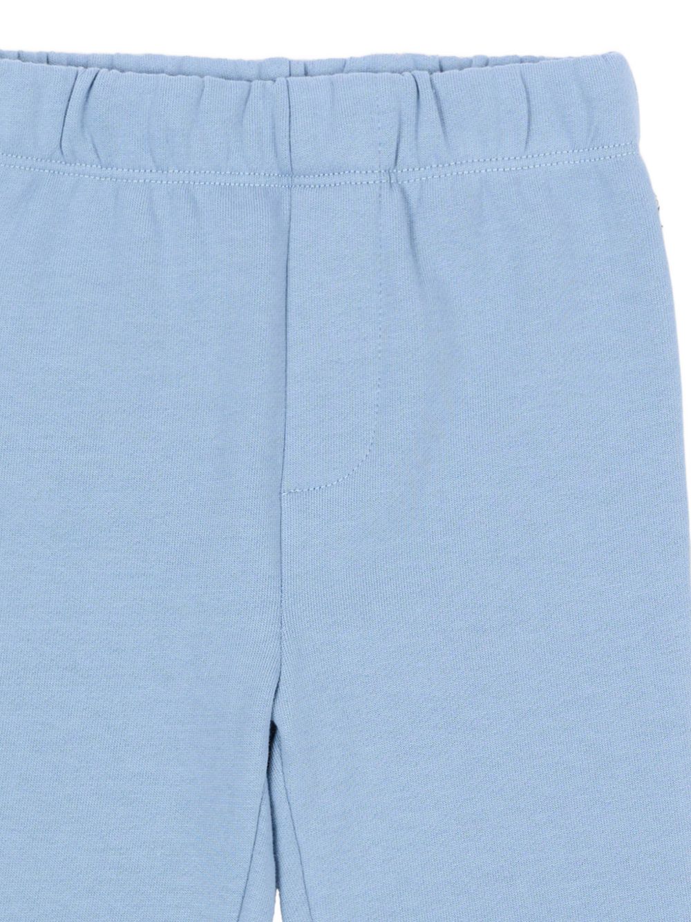 Pantaloni per neonato Stella McCartney Kids azzurri cavalli ricamati sul retro TZ6340 Z3059 643 STELLA McCARTNEY KIDS