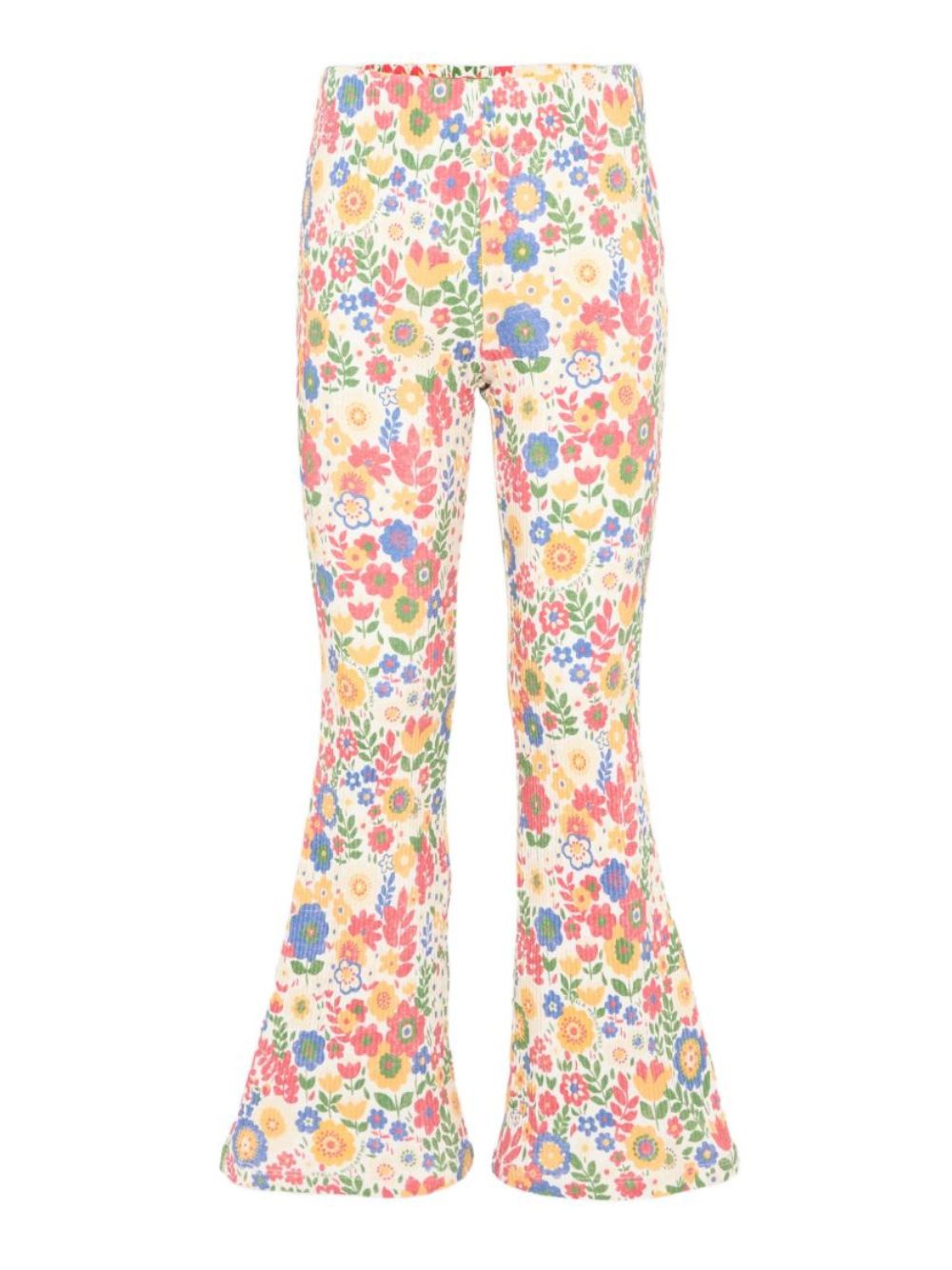 Pantaloni per bambina Stella McCartney Kids multicolore con stampa a fiori TZ6A30 Z3879 999MC STELLA McCARTNEY KIDS