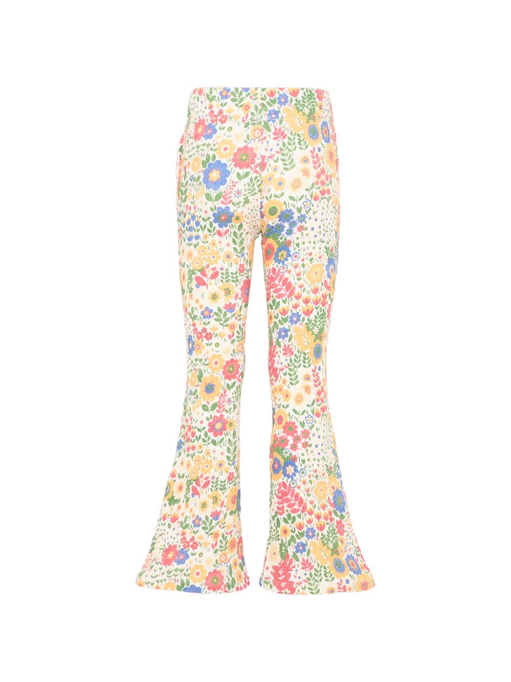 Pantaloni per bambina Stella McCartney Kids multicolore con stampa a fiori TZ6A30 Z3879 999MC STELLA McCARTNEY KIDS