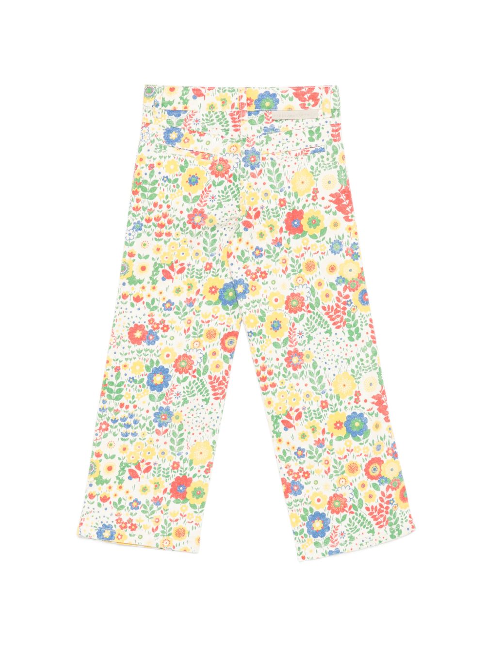 Pantaloni per bambina Stella McCartney Kids multicolore con stampa floreale TZ6A40 Z3891 999MC STELLA McCARTNEY KIDS