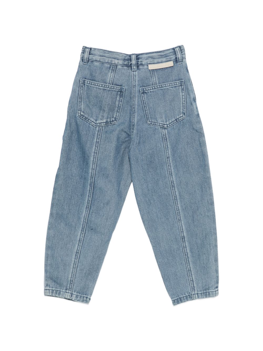 Jeans per bambina Stella McCartney Kids in denim con toppe a contrasto TZ6A70 Z0746 641 STELLA McCARTNEY KIDS