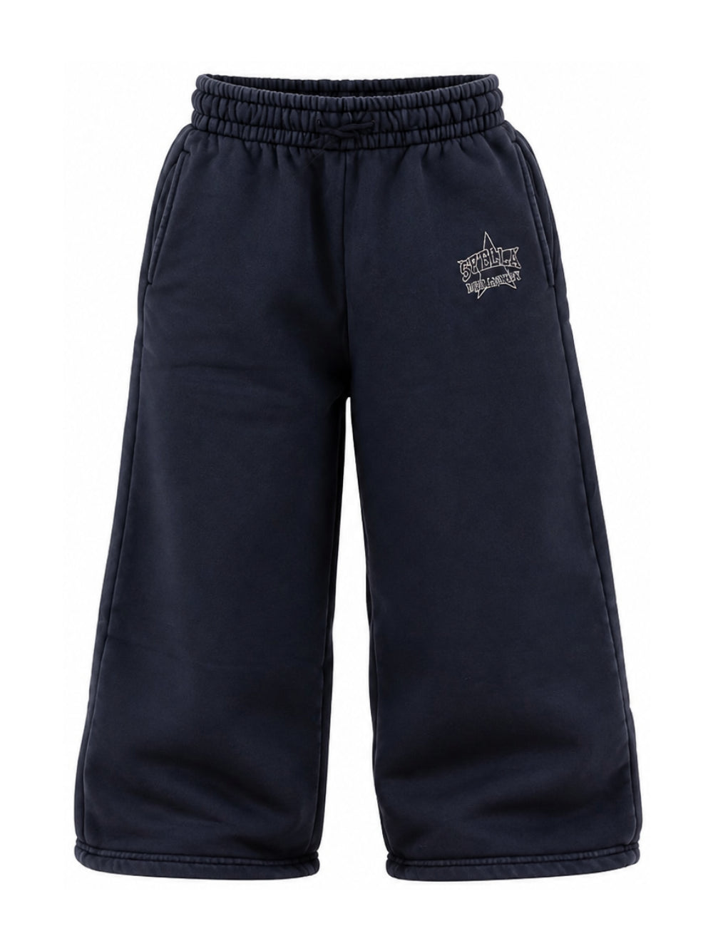 Pantaloni per bambino Stella McCartney Kids blu con logo TZ6B10 Z3826 61L STELLA McCARTNEY KIDS