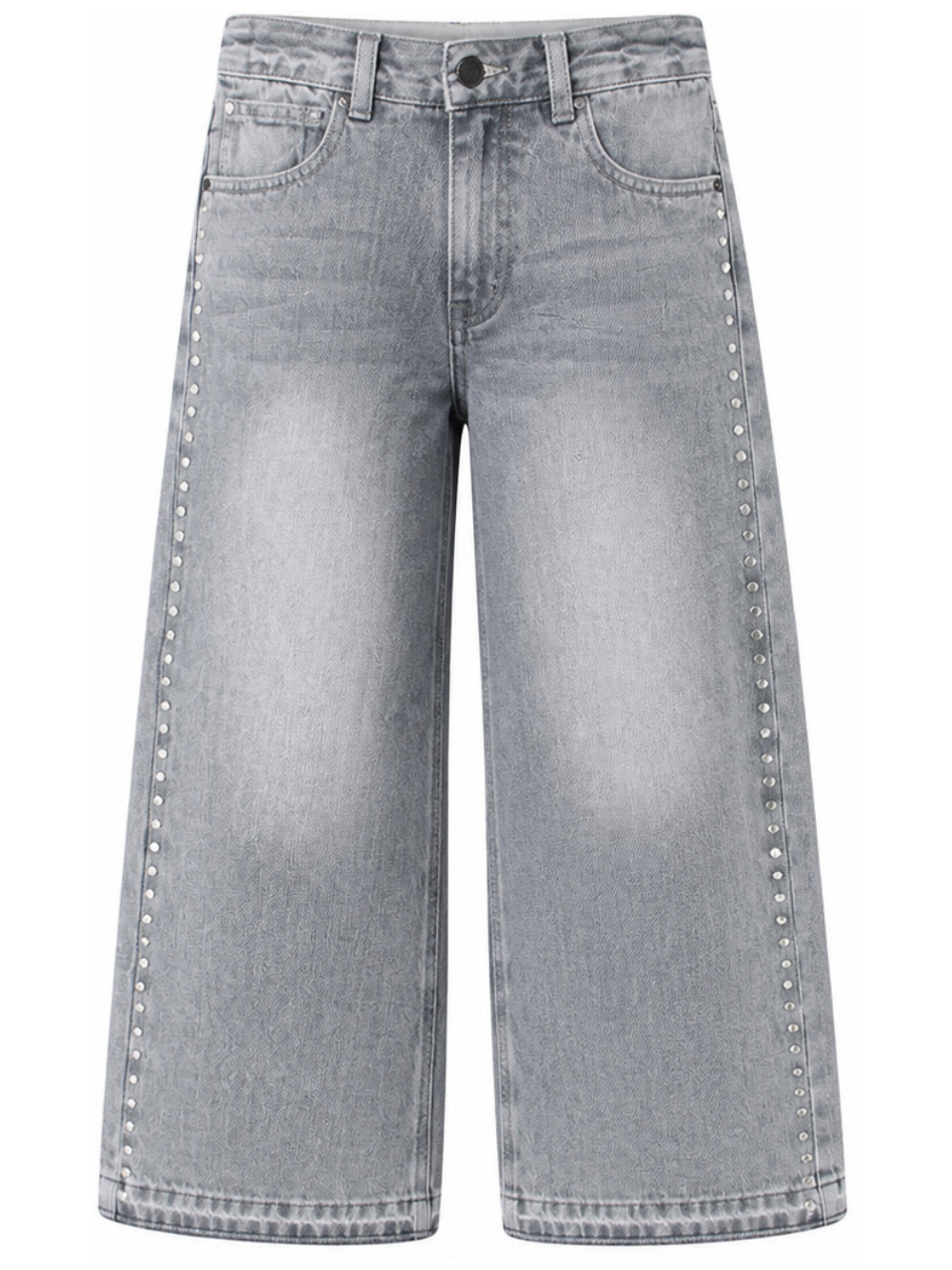 Jeans per bambino Stella McCartney Kids grigio con borchie TZ6C60 Z3543 909 STELLA McCARTNEY KIDS