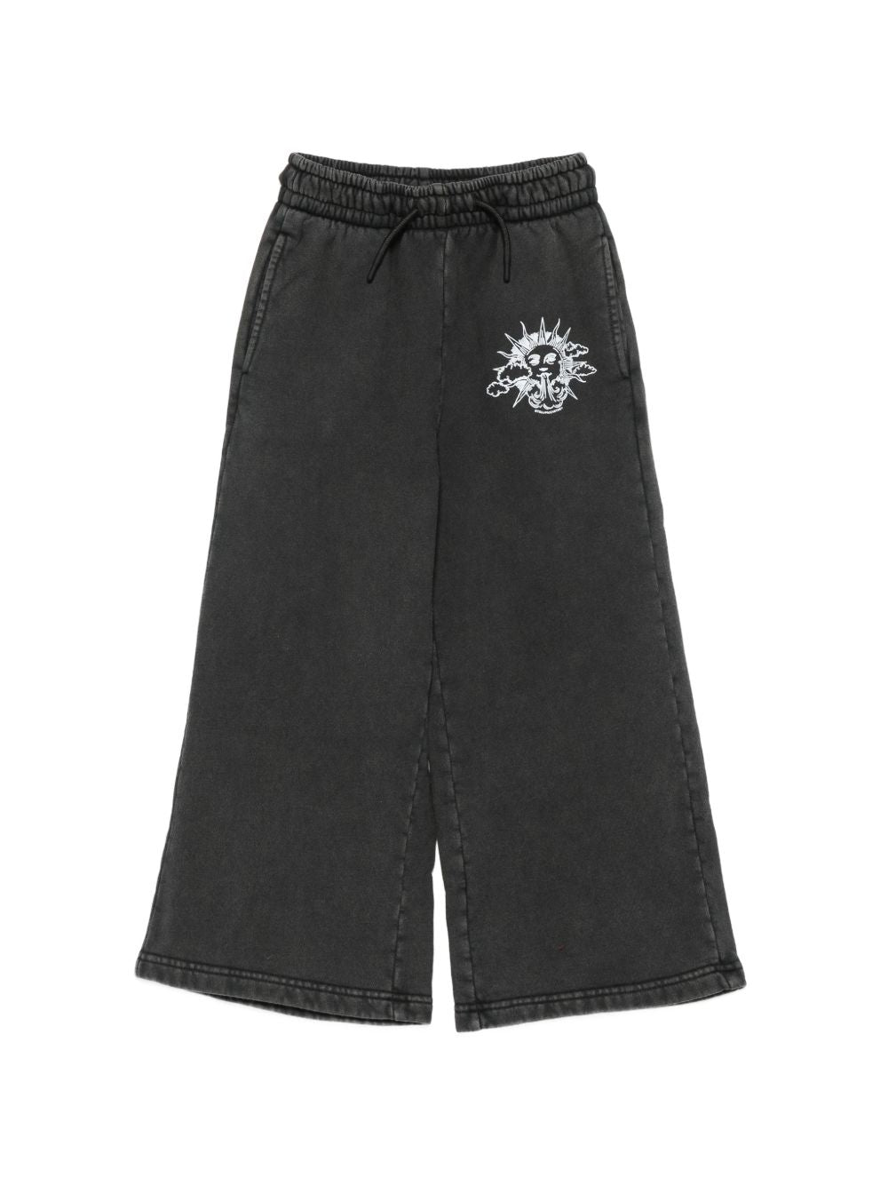 Pantaloni per bambino Stella McCartney Kids grigi con stampa grafica TZ6D30 Z3826 961 STELLA McCARTNEY KIDS