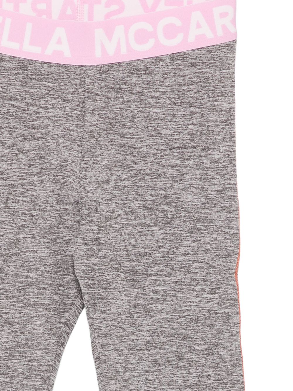 Leggings per bambina Stella McCartney Kids grigio con elastico in vita TZ6D90 Z3968 999 STELLA McCARTNEY KIDS