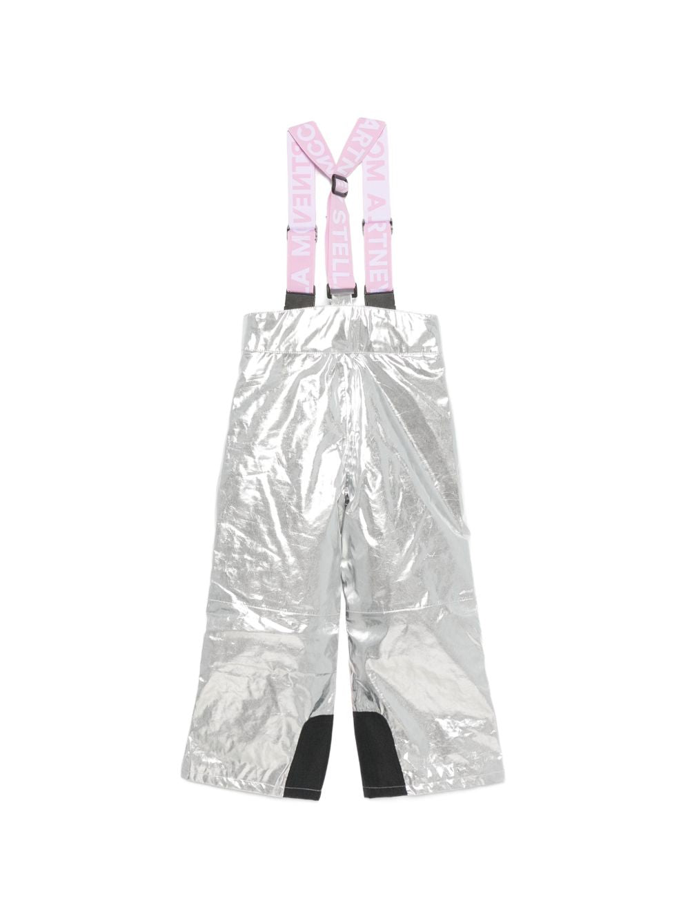 Pantaloni da sci per bambina Stella McCartney Kids argento con design patchwork TZ6E00 Z3967 925 STELLA McCARTNEY KIDS