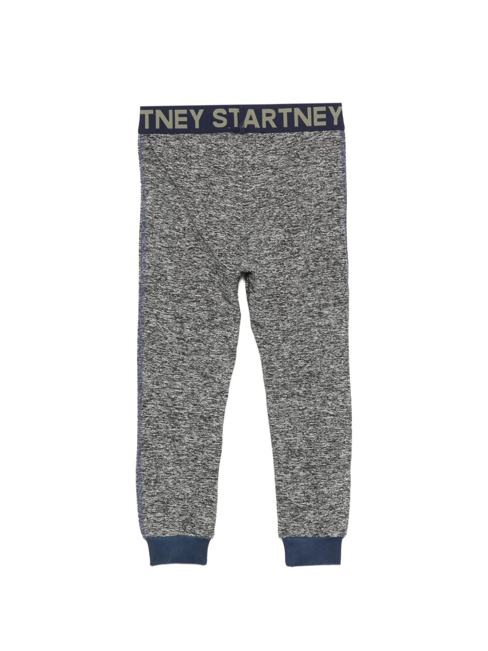 Leggings per bambina Stella McCartney Kids grigio con elastico in vita TZ6L70 Z3968 999 STELLA McCARTNEY KIDS