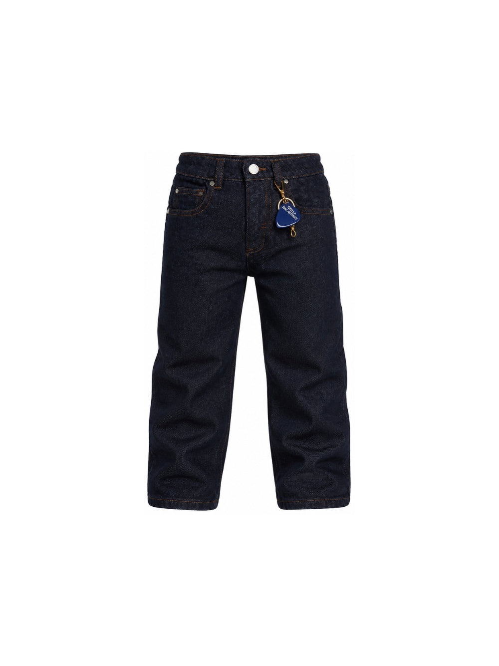 Jeans per bambino Stella McCartney Kids in denim con portachiavi TZ6M10 Z0746 630 STELLA McCARTNEY KIDS