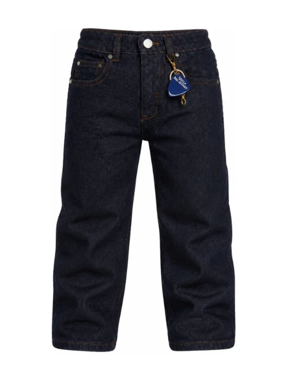 Jeans per bambino Stella McCartney Kids in denim con portachiavi TZ6M10 Z0746 630 STELLA McCARTNEY KIDS