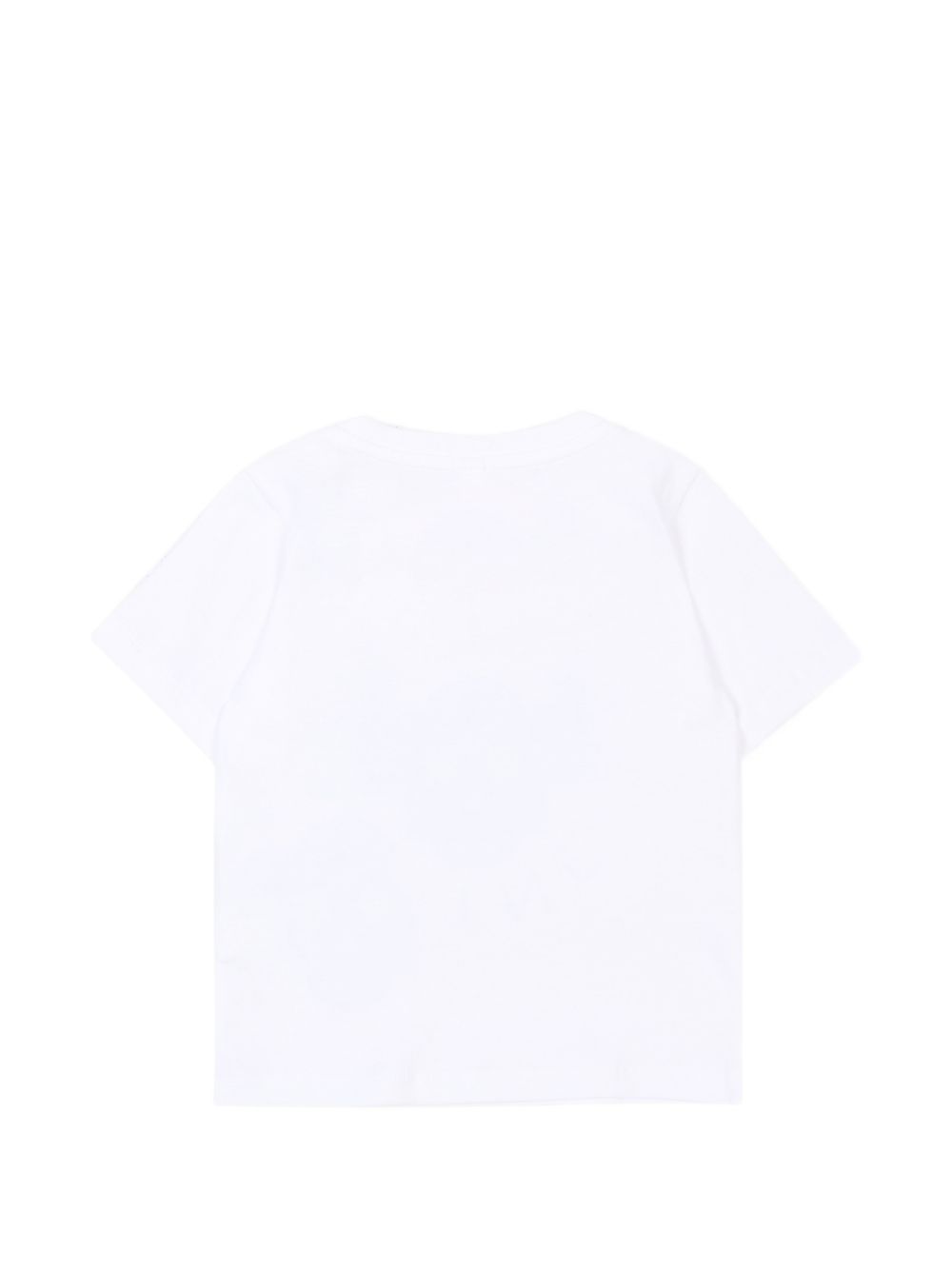 T-shirt per neonato Stella McCartney Kids bianca con stampa grafica robot sul davanti TZ8301 Z3931 100 STELLA McCARTNEY KIDS