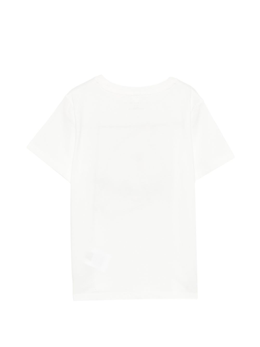T-shirt per bambina Stella McCartney Kids bianca con ricamo sul davanti TZ8B61 Z3772 101 STELLA McCARTNEY KIDS
