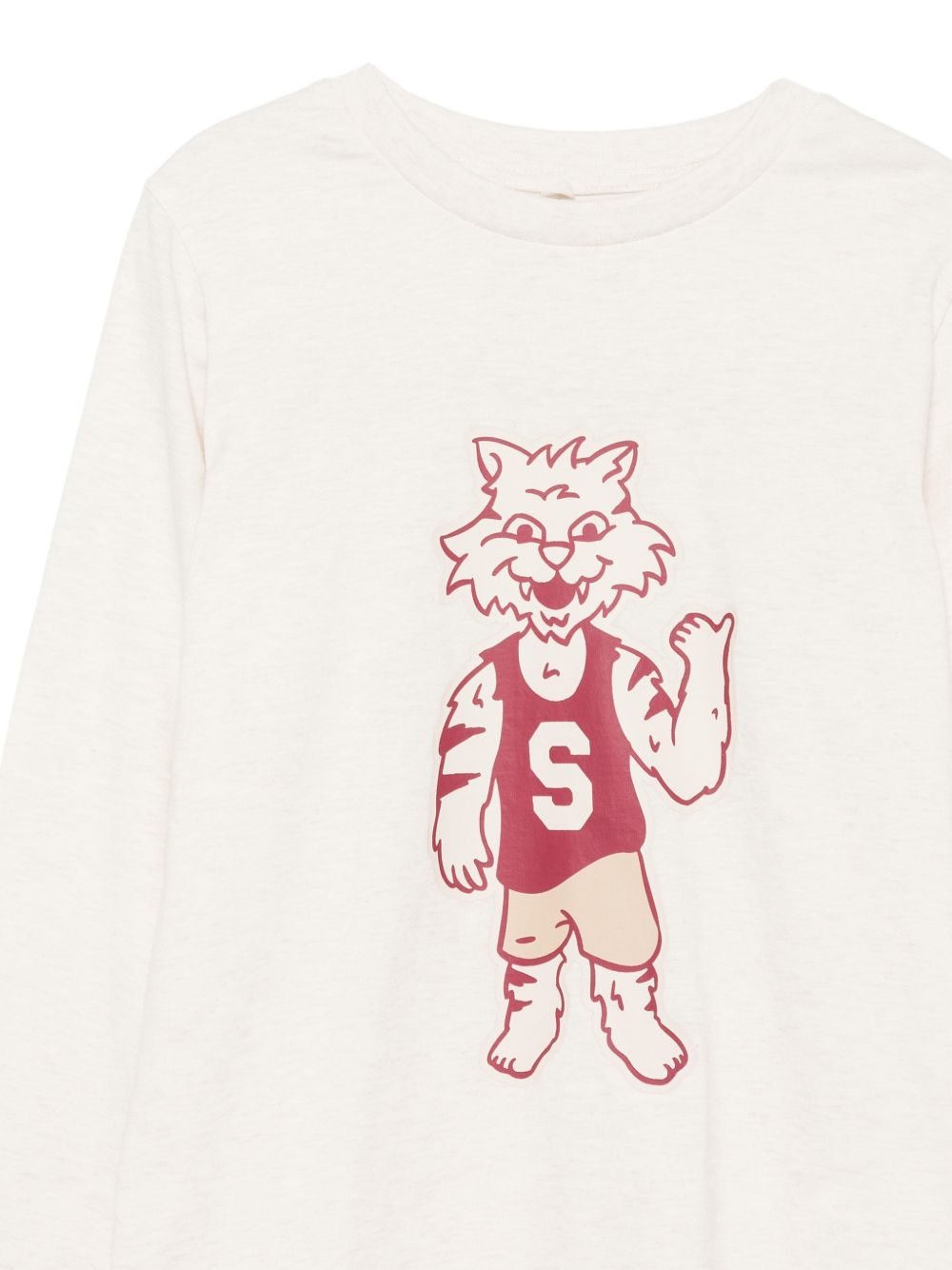T-shirt per bambino Stella McCartney Kids bianca con stampa grafica TZ8Q10 Z3772 870 STELLA McCARTNEY KIDS