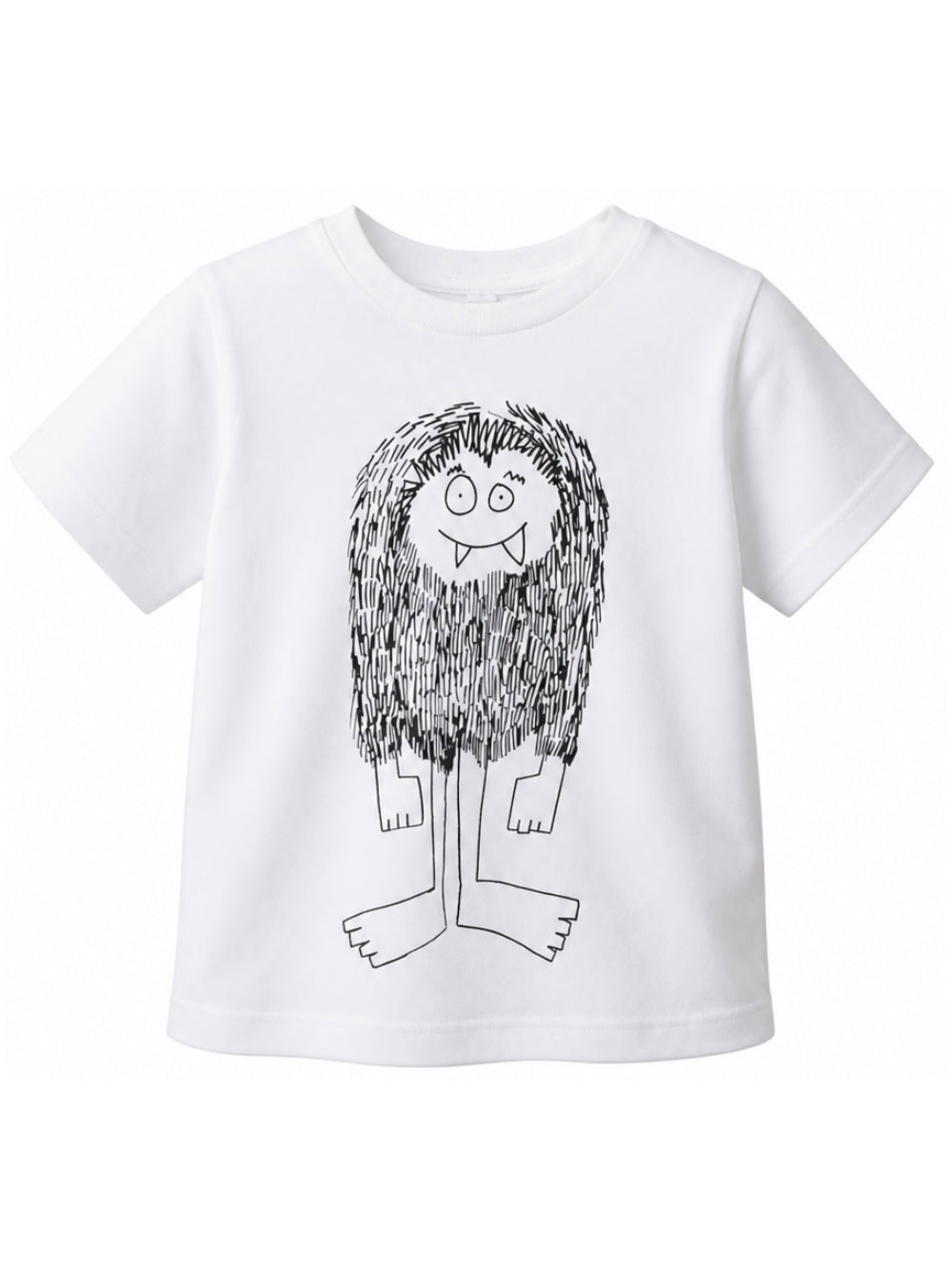 T-shirt per bambino Stella McCartney Kids bianca con stampa grafica TZ8Q81 Z3772 100 STELLA McCARTNEY KIDS