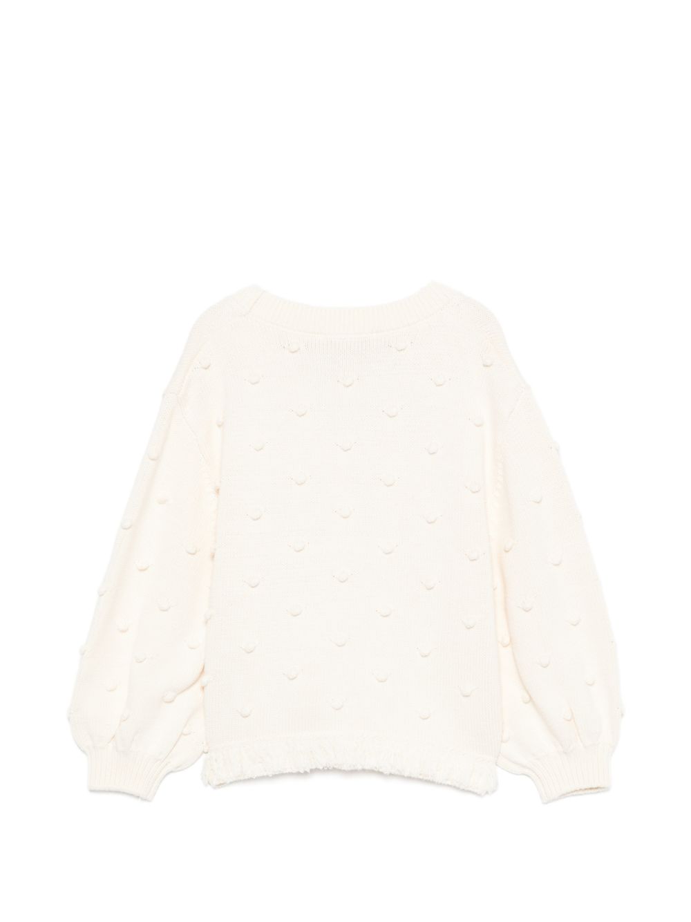 Cardigan per bambina Stella McCartney Kids beige con decorazione in rilievo TZ9A60 Z1528 101 STELLA McCARTNEY KIDS