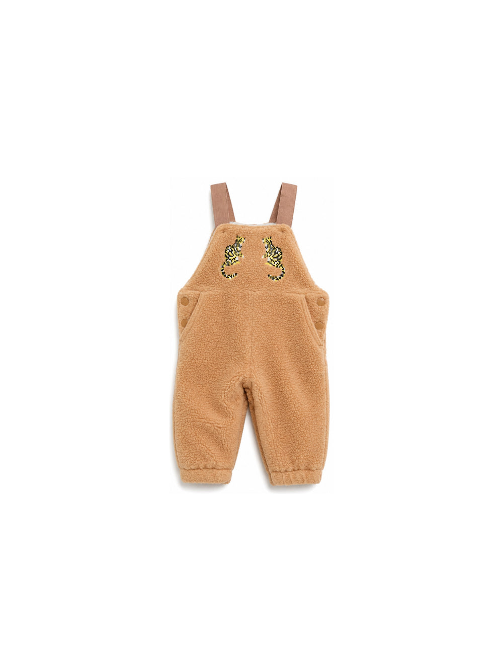Salopette per neonato Stella McCartney Kids beige con ricamo TZA312 Z0624 362 STELLA McCARTNEY KIDS